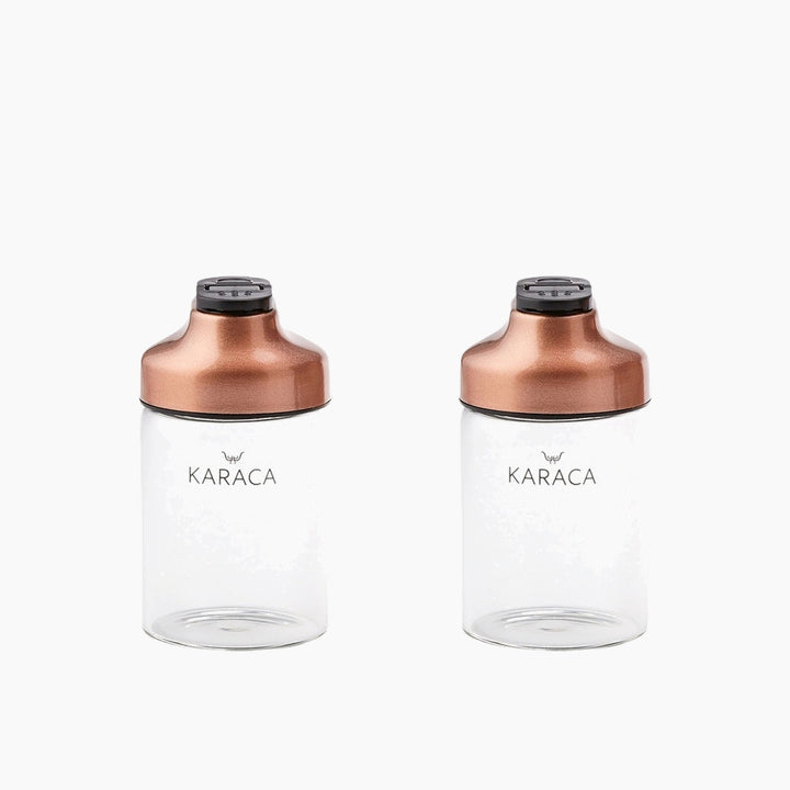 Karaca Dimple Copper Salt &amp; Pepper Shaker - Copper