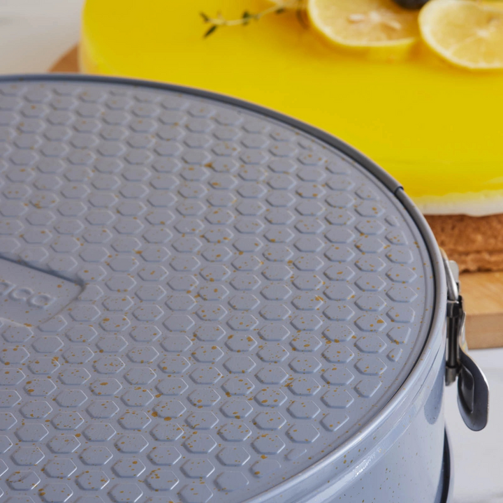 Karaca Super 2-Piece Cake Pan Set 28/24 cm – Navy Blue &amp; Gray