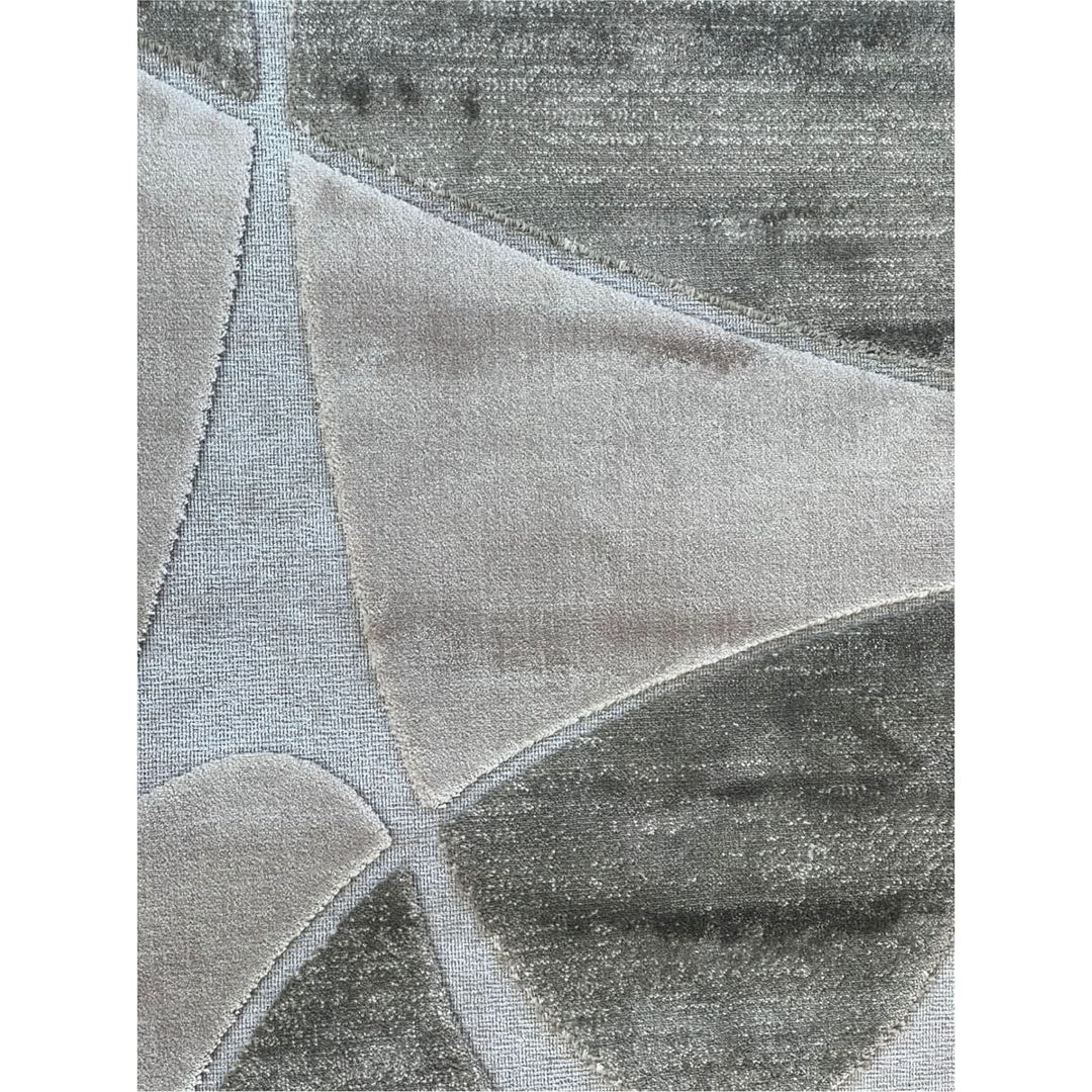 Marvelous Natural Pebble Green Rug - HUNA