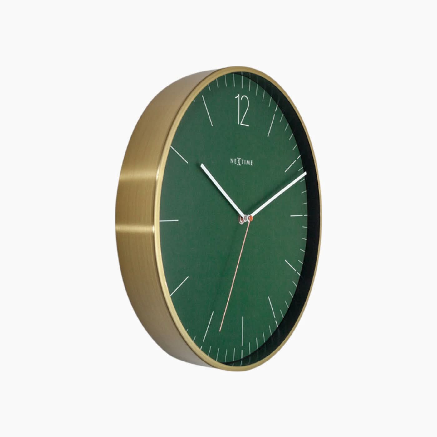 Nextime Essential Gold Wall Clock Nextime Essential Gold Wall Clock