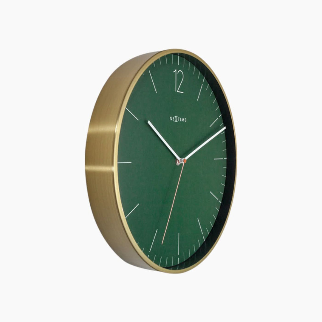 Nextime Essential Gold Wall Clock