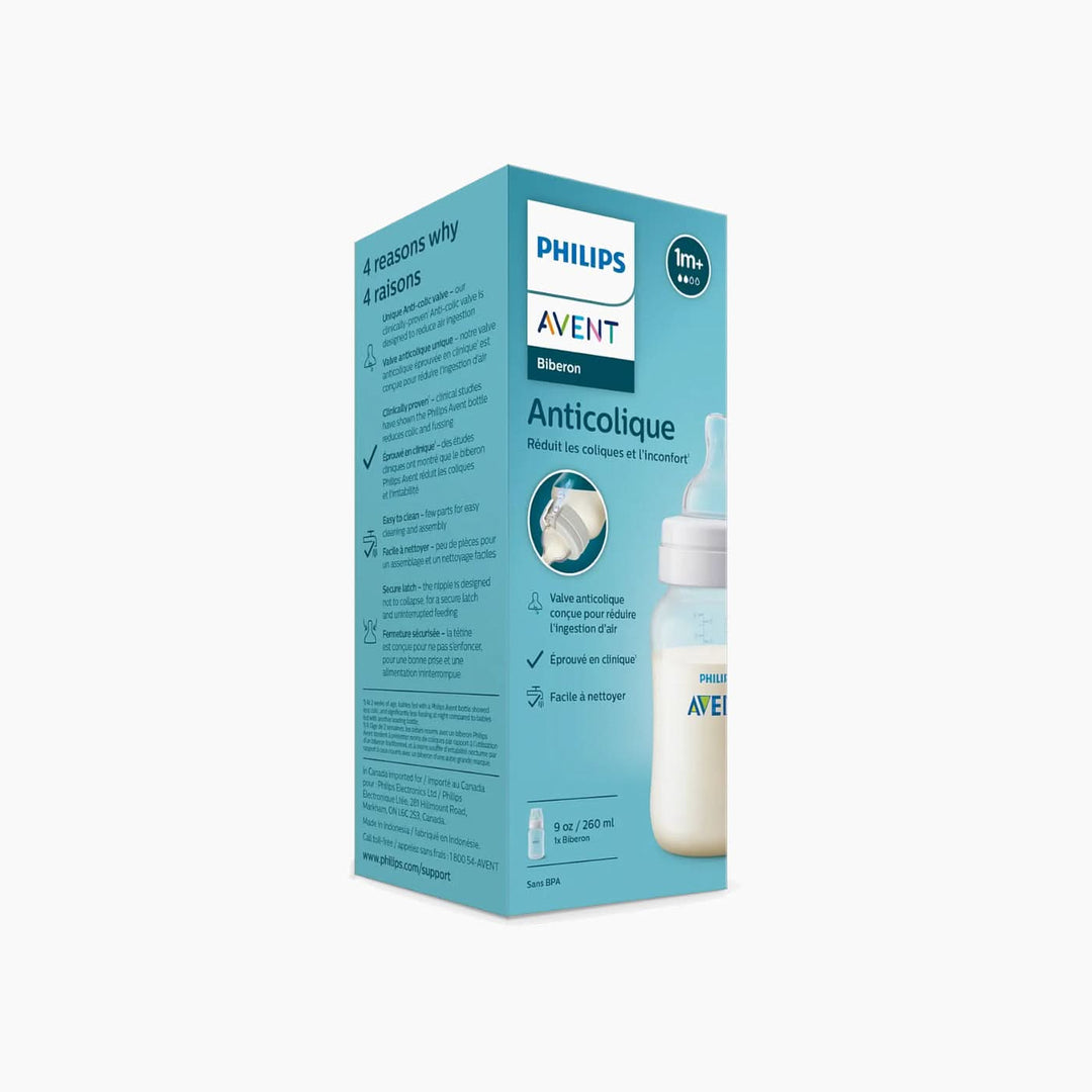 Philips Anti-Colic Bottle 4 oz newborn flow 1