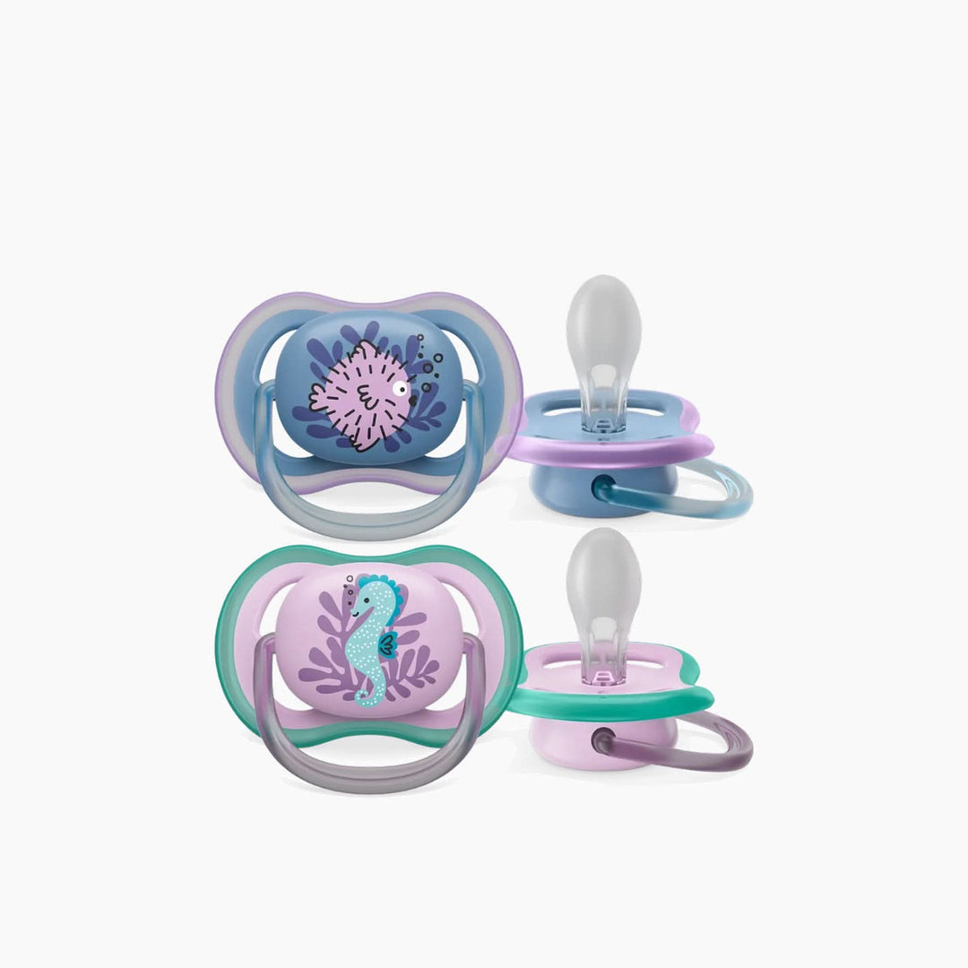 Philips Soother Air pacifier for girls, 6-18 months