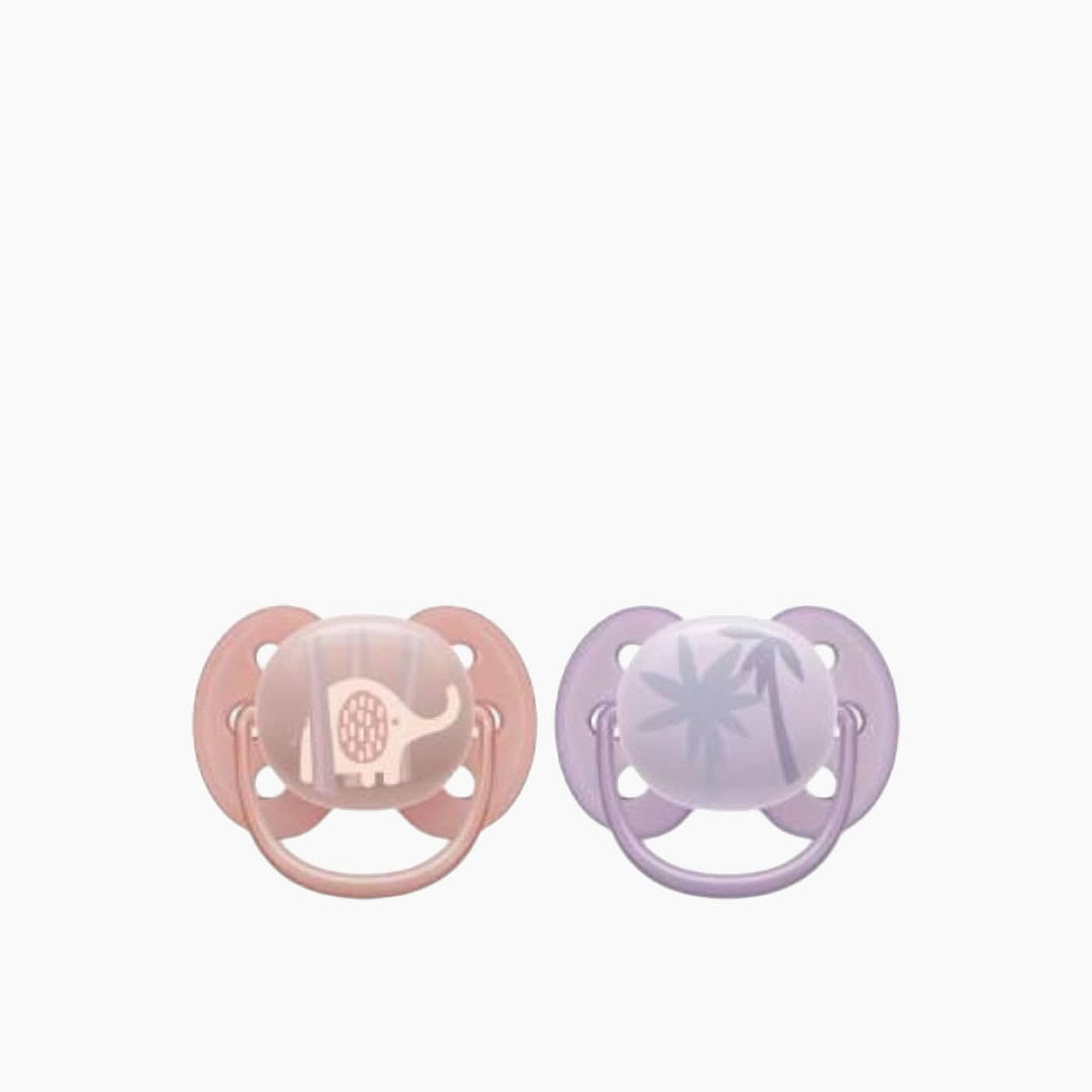 Philips Soother Soft 0-6 DC7 X2 pacifier twin-pack