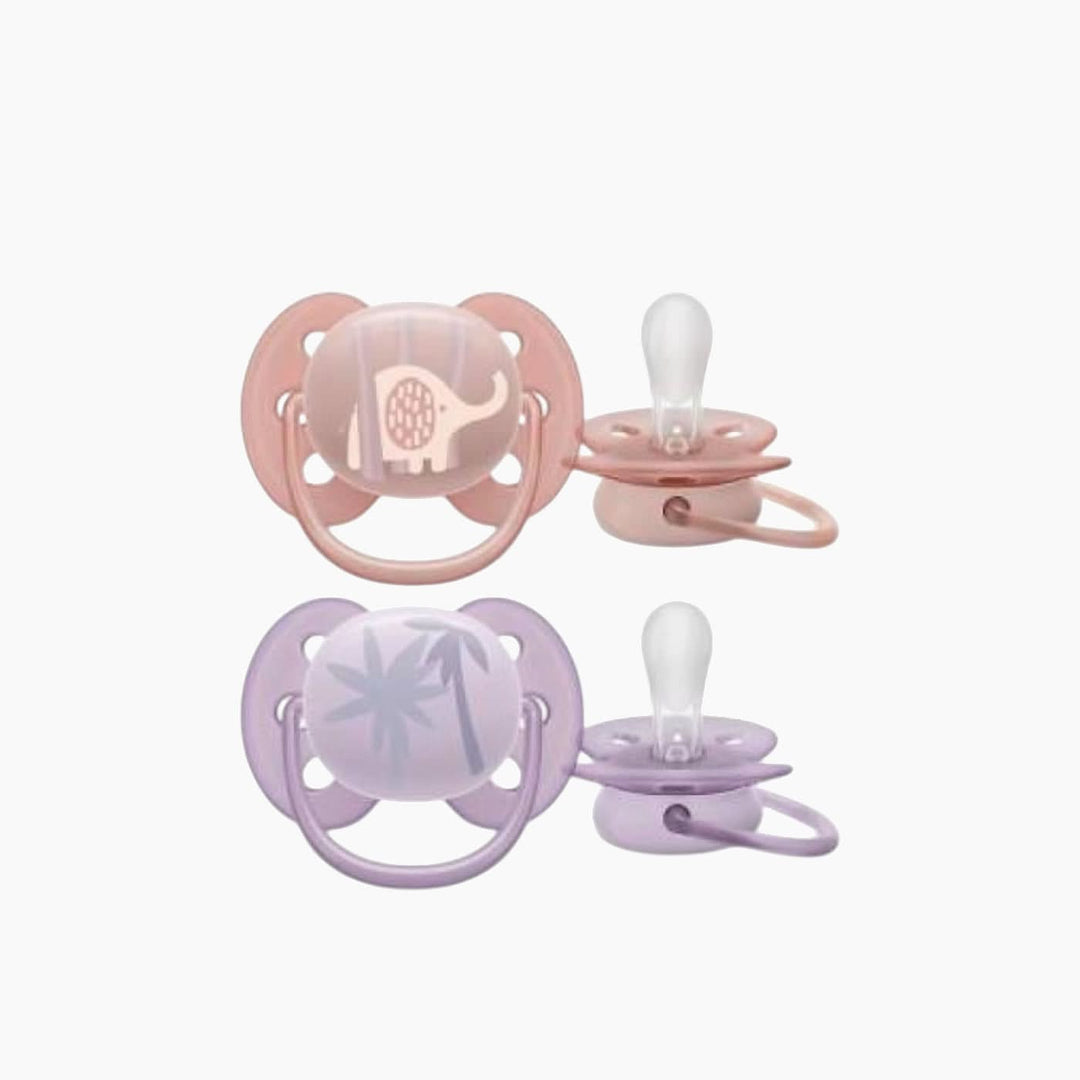 Philips Soother Soft 0-6 DC7 X2 pacifier twin-pack