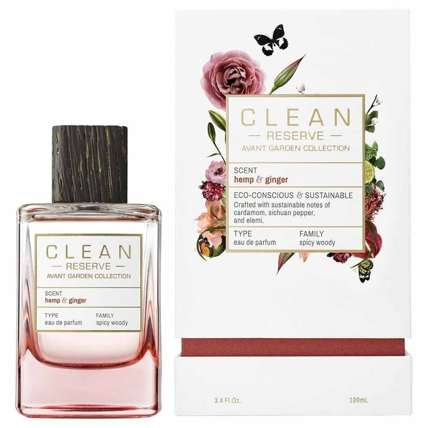 Clean Reserve Hemp & Ginger EDP 100Ml Unisex Clean Reserve Hemp & Ginger EDP 100Ml Unisex