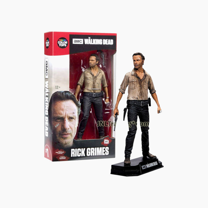 McFarlane Toys The Walking Dead Color Tops Rick Grimes Action Figure