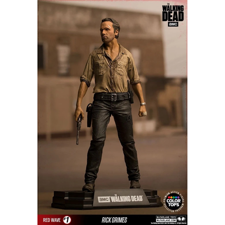 McFarlane Toys The Walking Dead Color Tops Rick Grimes Action Figure