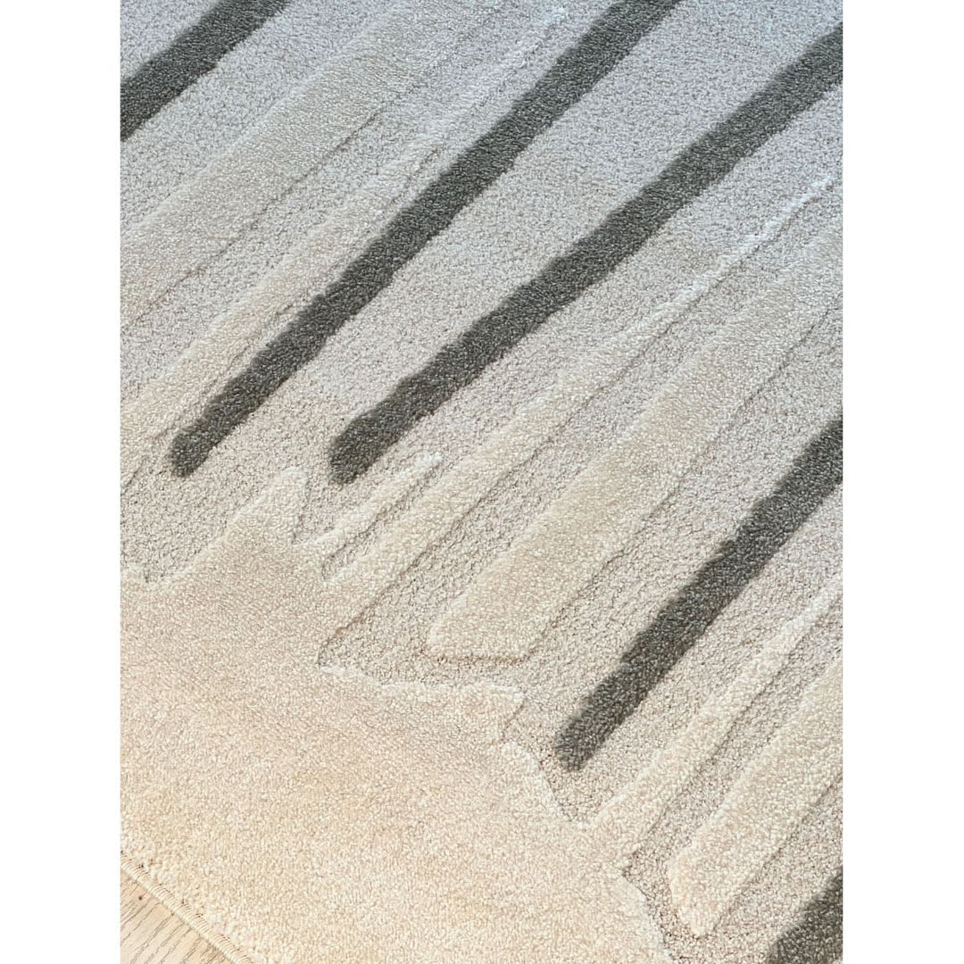 Spazio Home Monochrome Herringbone Rug
