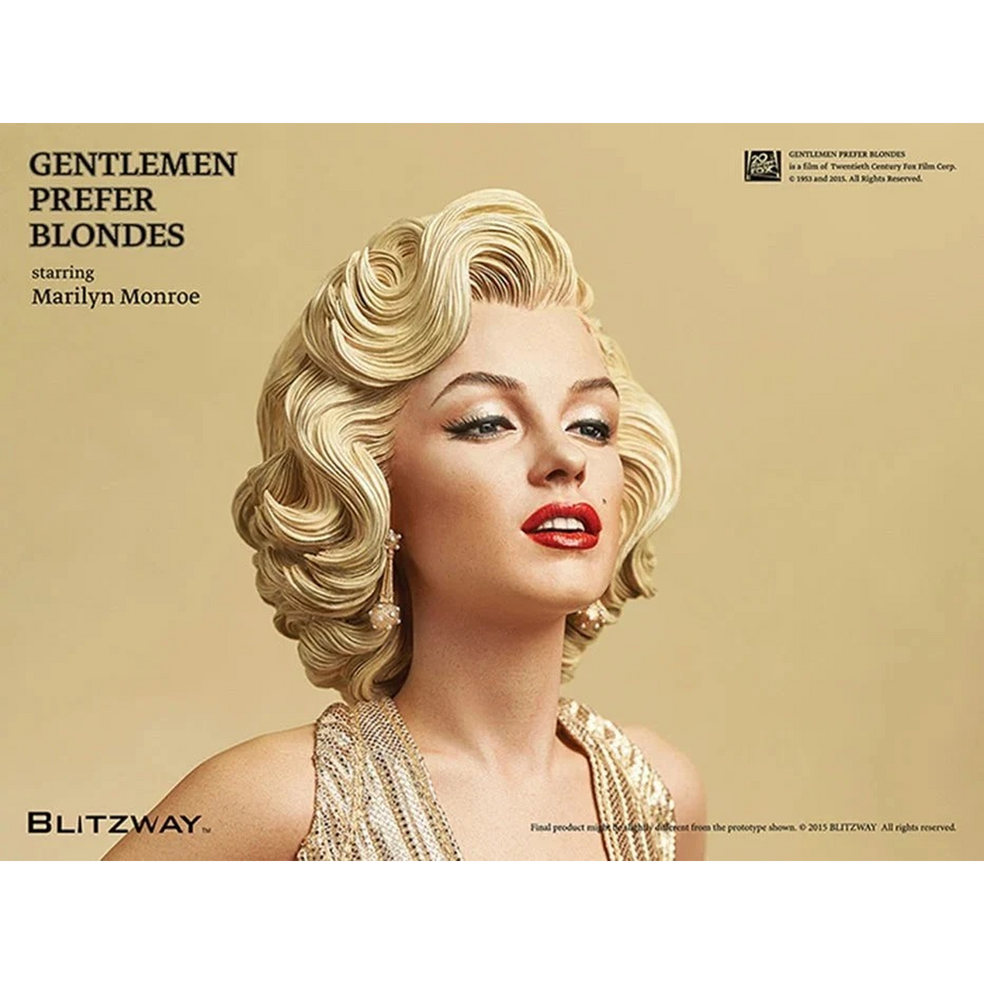 Blitzway Marilyn Monroe Gentlemen Prefer Blondes (1953) 1/4 Scale Collectible Figure