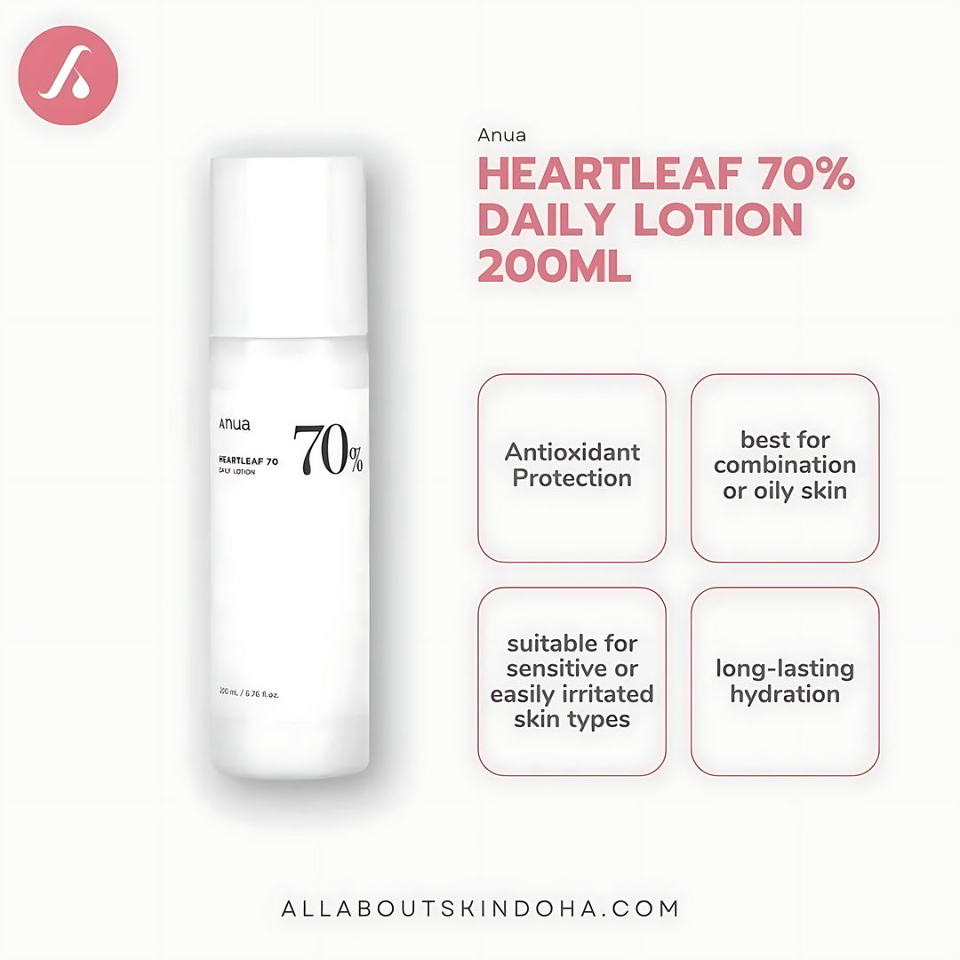 Anua Heartleaf 70+ Hyaluron Daily Lotion 200m
