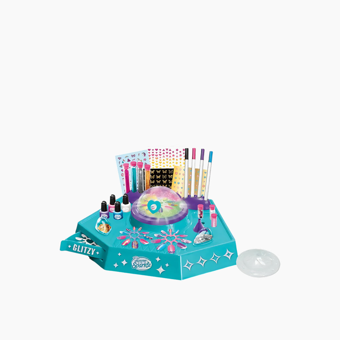 Cra-Z-Art Shimmer N Sparkle Design N Dazzle Nail Art Studio - HUNA