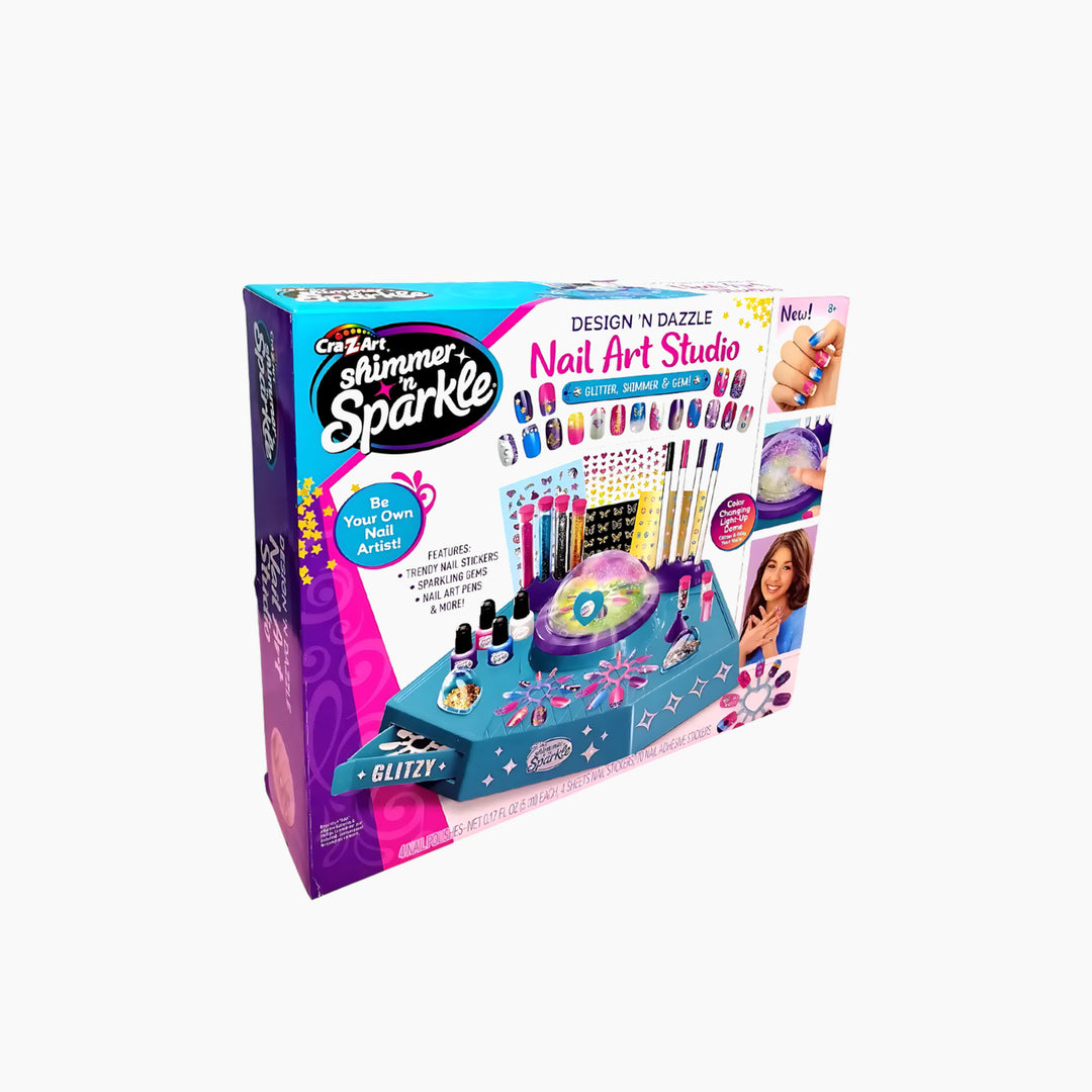 Cra-Z-Art Shimmer N Sparkle Design N Dazzle Nail Art Studio - HUNA