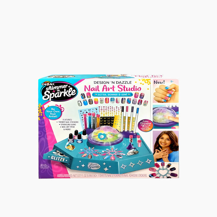Cra-Z-Art Shimmer N Sparkle Design N Dazzle Nail Art Studio - HUNA