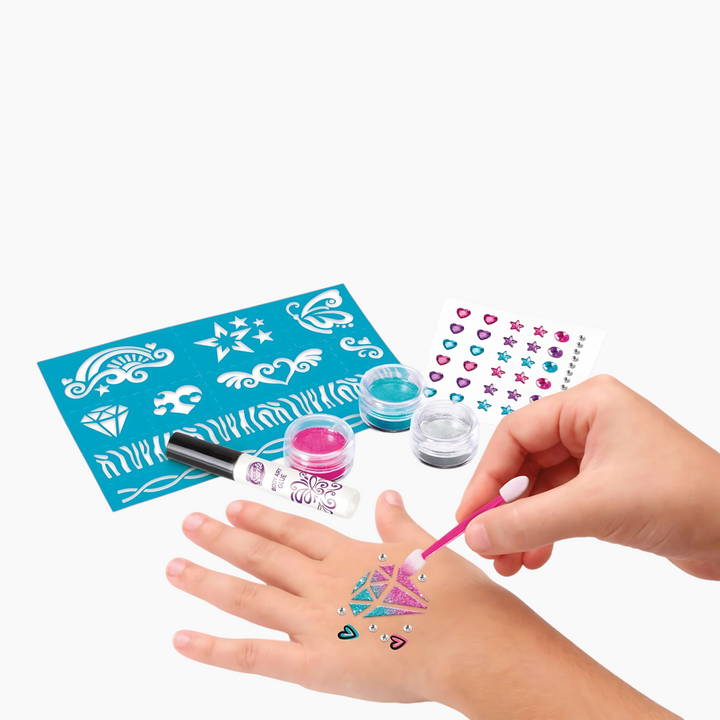 Cra-Z-Art Shimmer N Sparkle Sparkling Glitter Tattoos And Nails