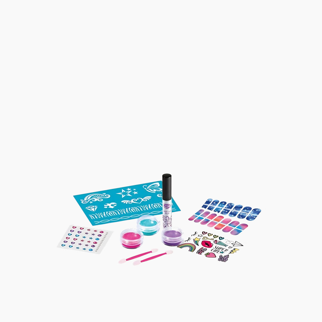 Cra-Z-Art Shimmer N Sparkle Sparkling Glitter Tattoos And Nails
