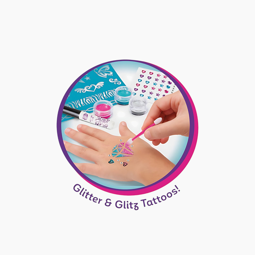 Cra-Z-Art Shimmer N Sparkle Sparkling Glitter Tattoos And Nails