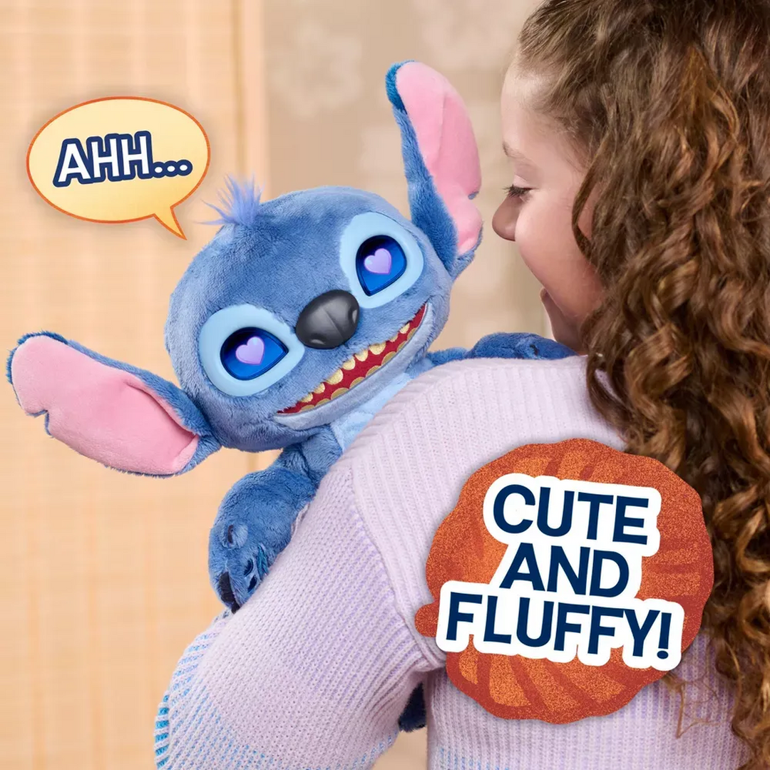 Just Play Stitch Interactive Plush Toy 30Cm