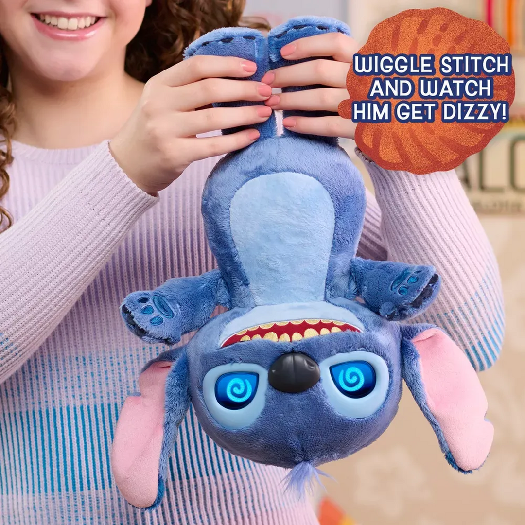 Just Play Stitch Interactive Plush Toy 30Cm