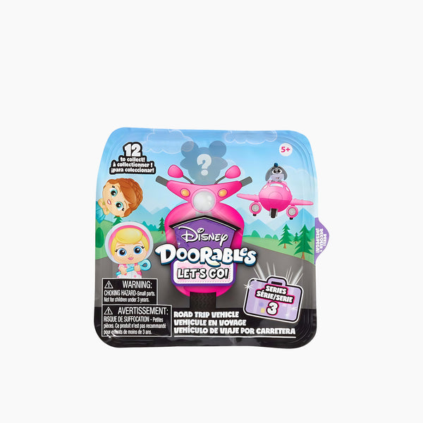 Just Play Disney Doorables Lets Go Vehicles Assorted
