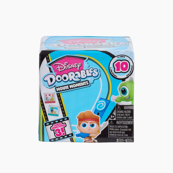 Just Play Disney Doorables Series 3 Movie Moments Mystery Pack 2 Figures & 1 Display Set