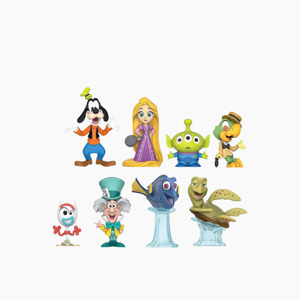 Just Play Disney 100 Years Of Laughter 2Inch Mini Figure 8 Pack