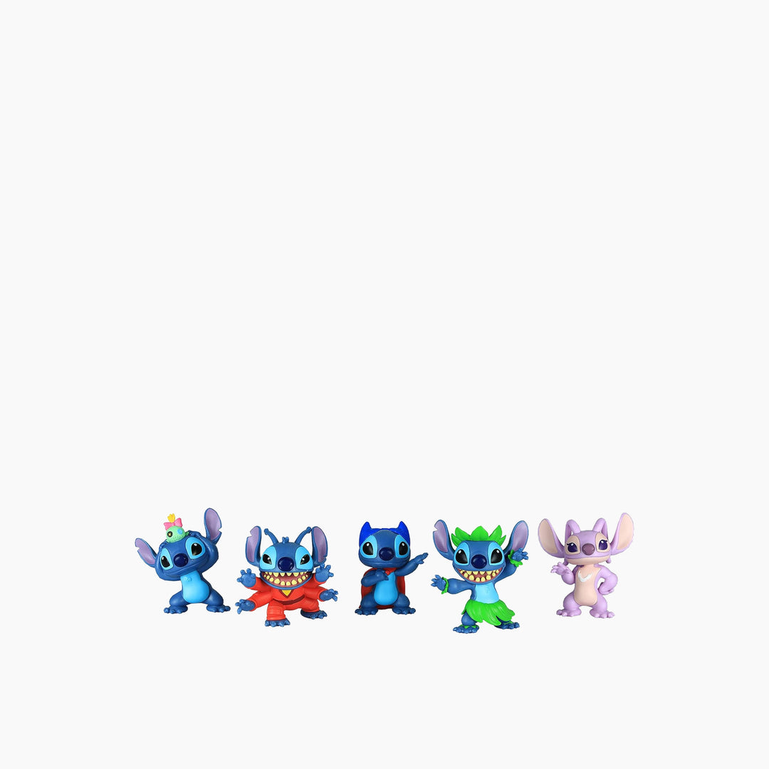 just play Disney Lilo &amp; Stitch Collectible Stitch Figure Set - HUNA