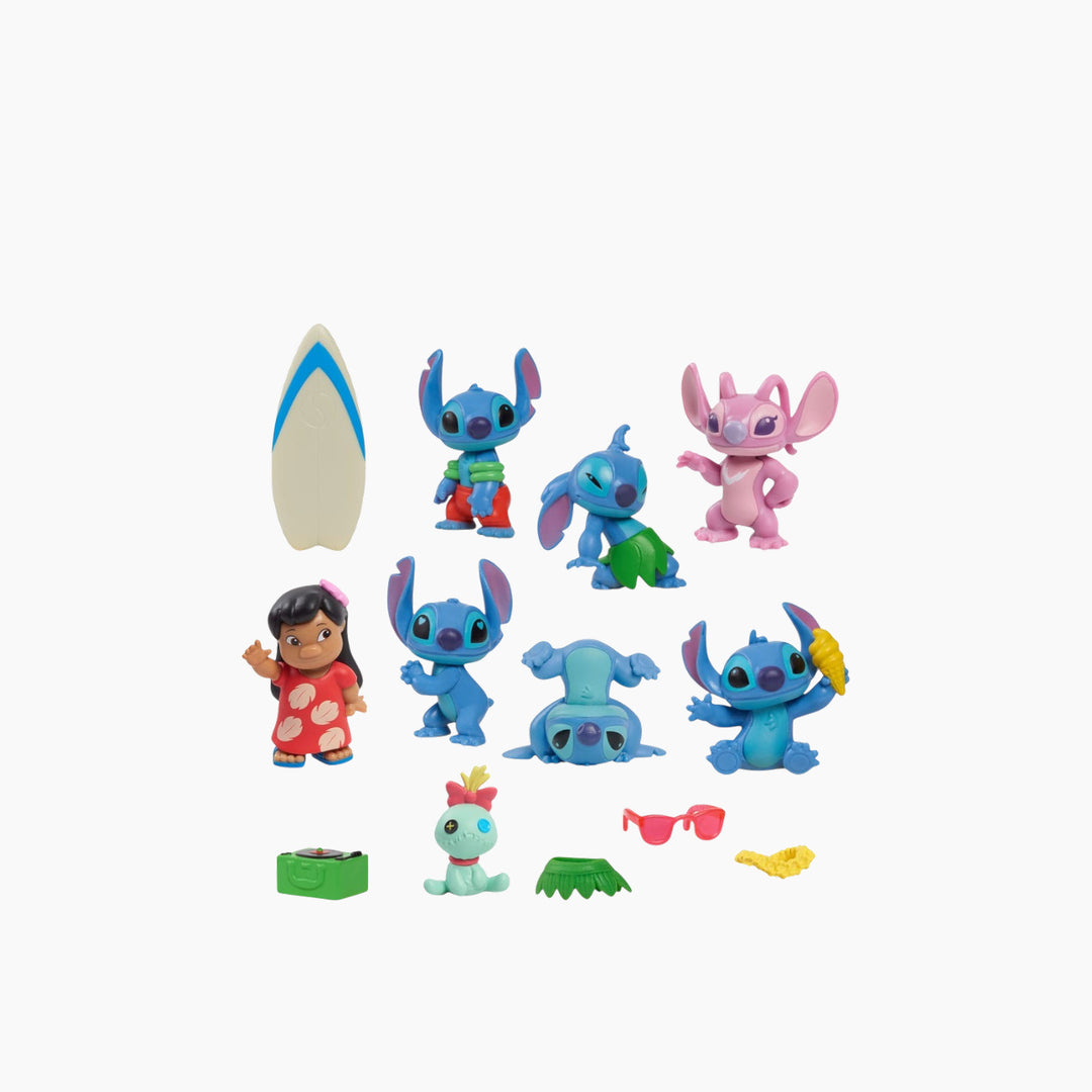 Just Play Disney Stitch Set Figures 6Cm