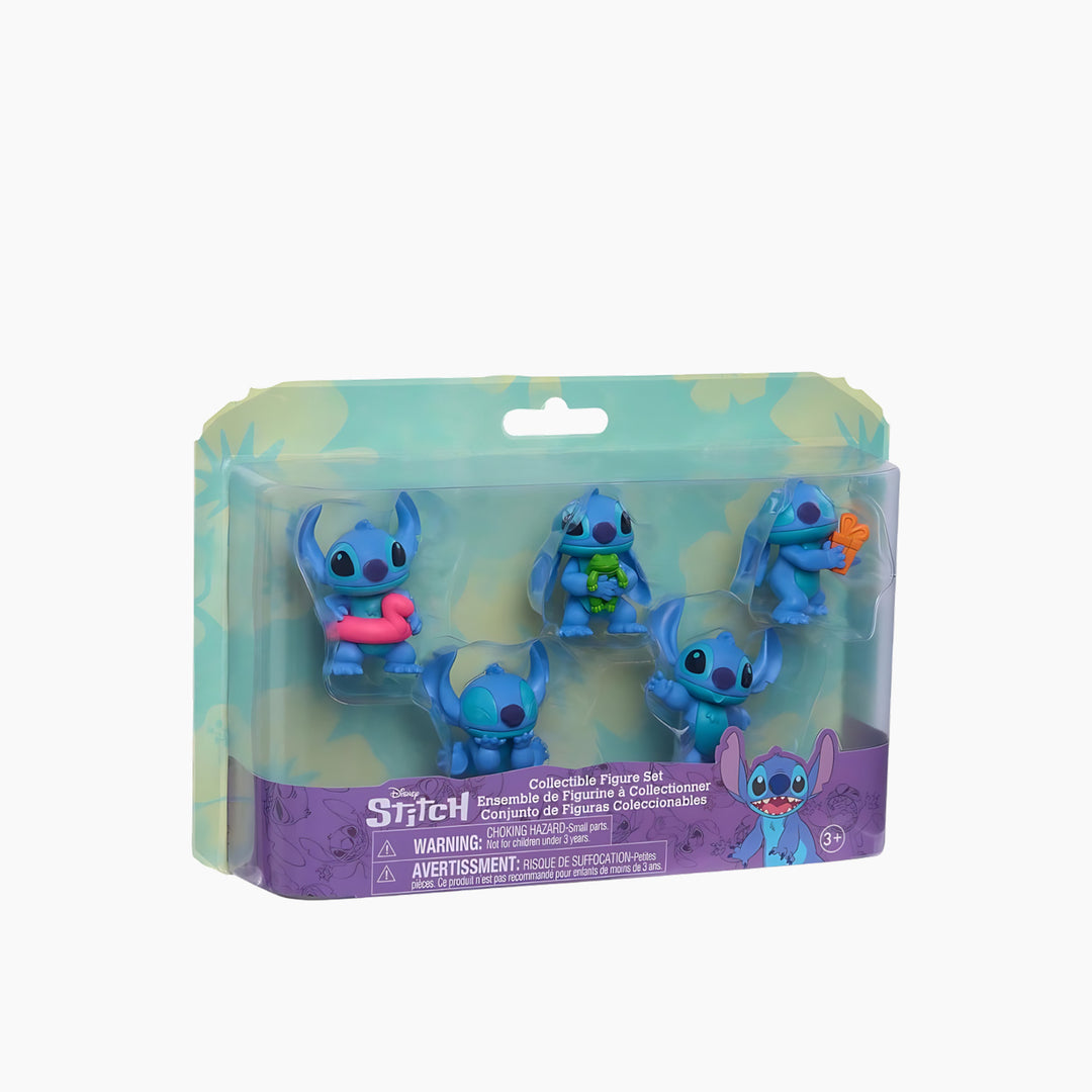 Just Play Stitch 2 Inch Collectible 5 Figure Pack