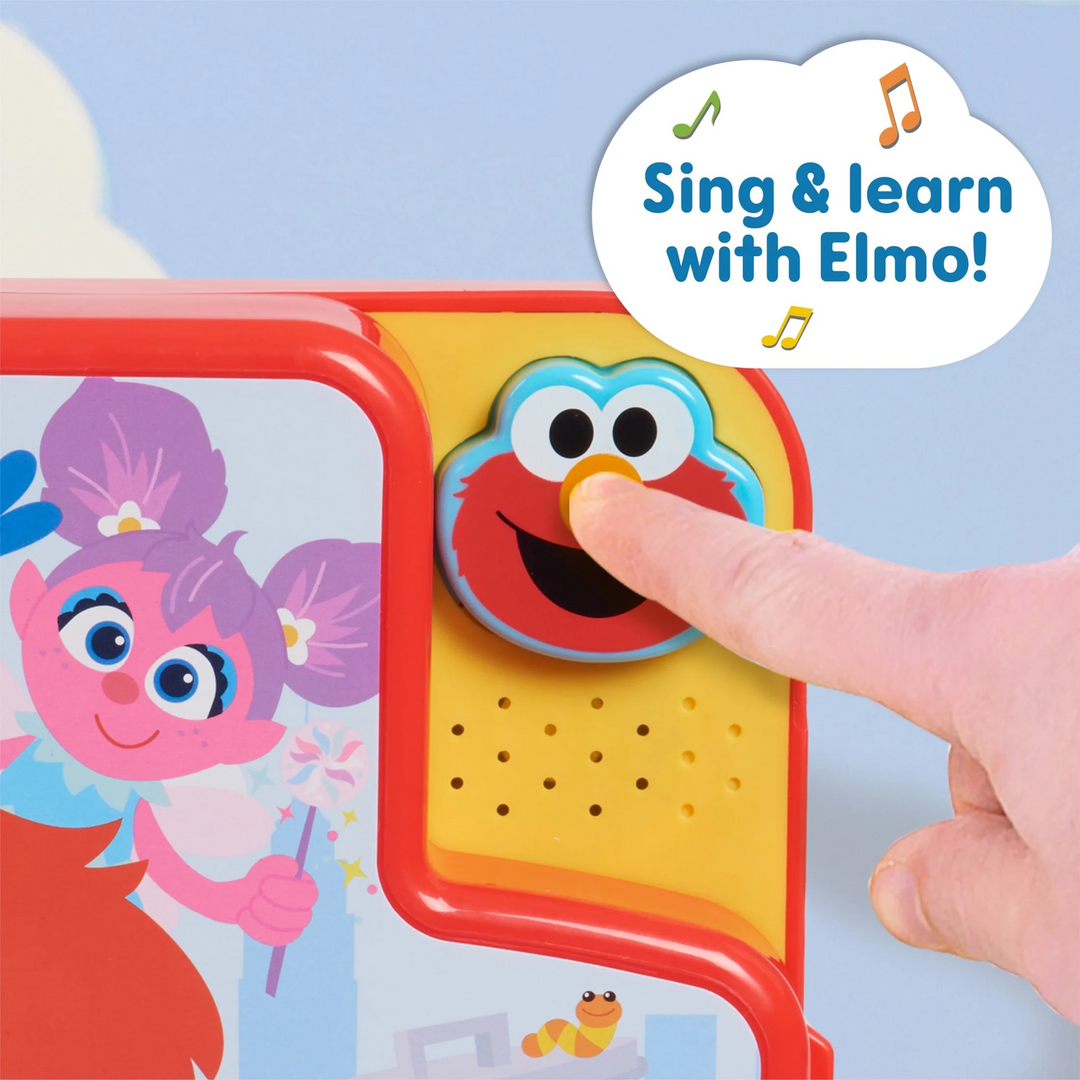 Just Play Sesame Street Elmos Learning Letters Bus Activity Board