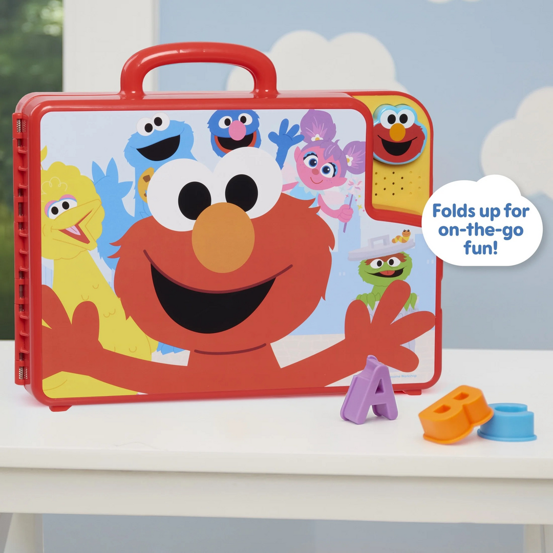 Just Play Sesame Street Elmos Learning Letters Bus Activity Board