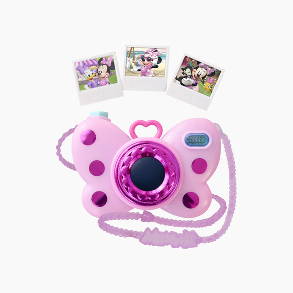 Just Play Disney Junior Minnie Mouse Picture Perfect Play Camera Lights And Sounds Pink 4 Pieces