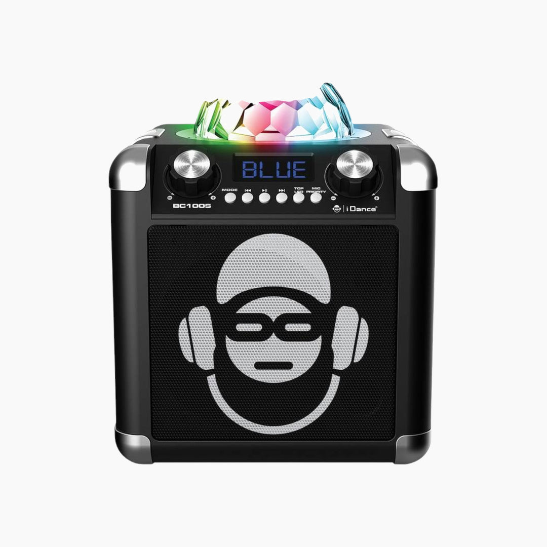 Jhs Idance Singcube Bc100 Bluetooth Karaoke System - Black