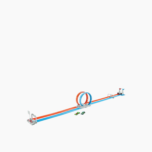 Hot Wheels Double Loop Dash Track Set