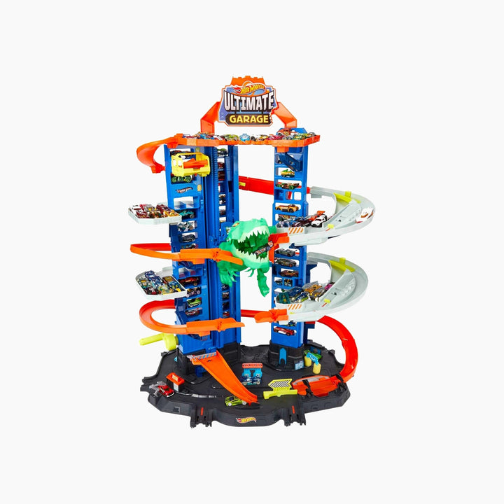 Hot Wheels Robo T-Rex Ultimate Garage
