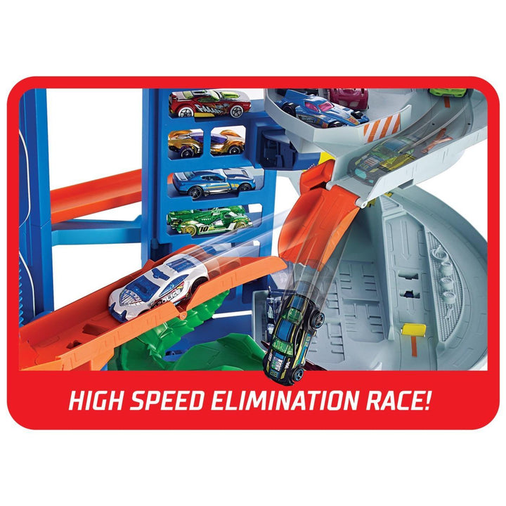 Hot Wheels Robo T-Rex Ultimate Garage