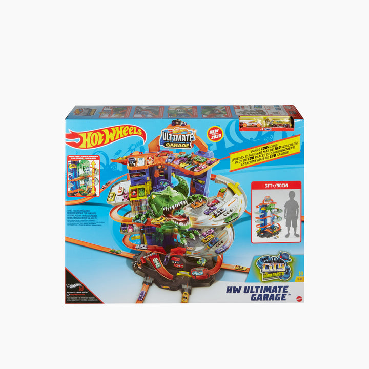 Hot Wheels Robo T-Rex Ultimate Garage