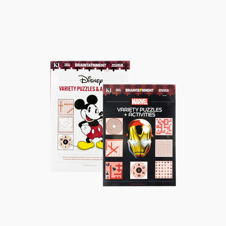 Bazic Kappa Disney &amp; Marvel Variety Puzzles &amp; Activities