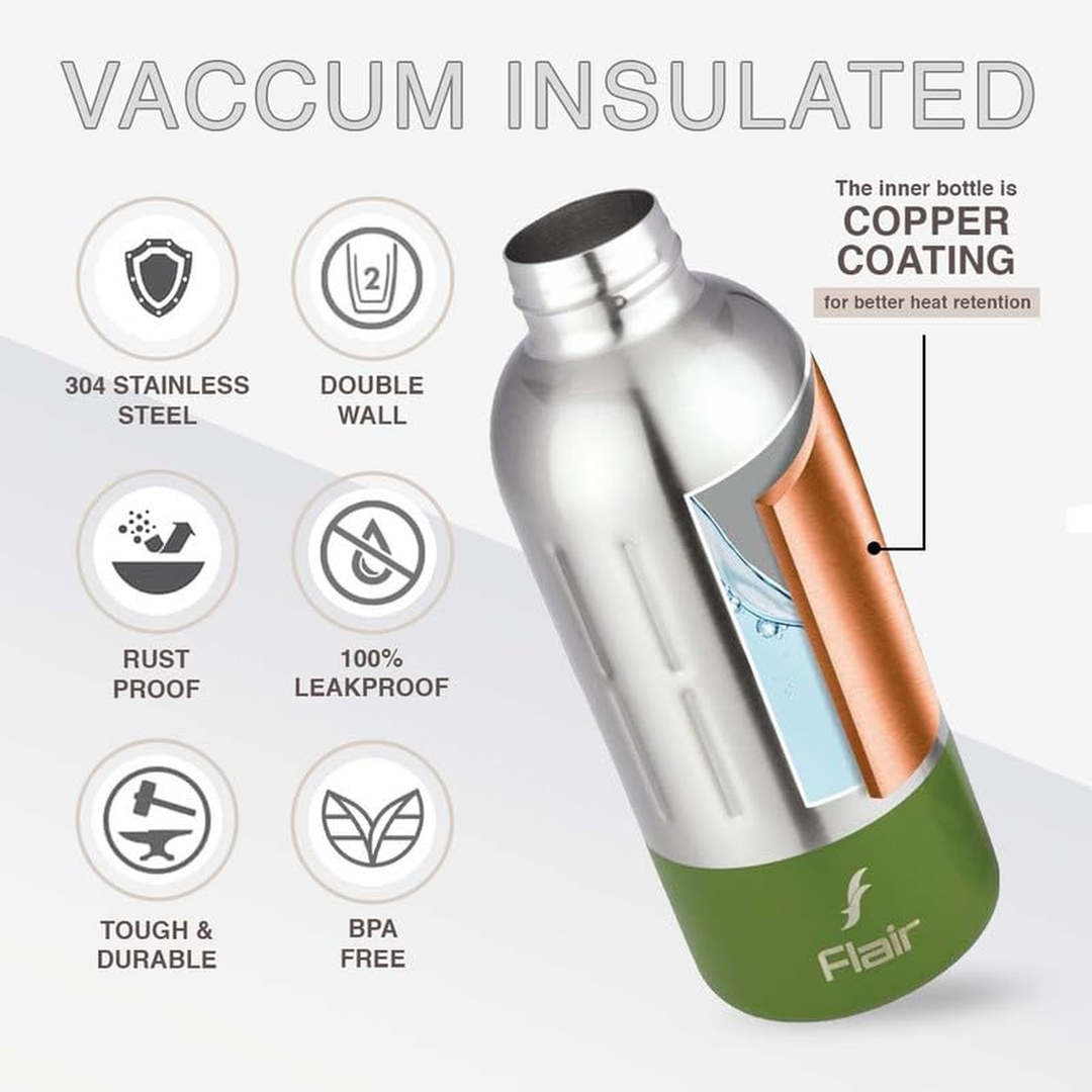 Flair Vacuum Insulated Steel Bottle
