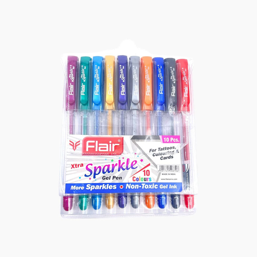 Flair XtraSparkle Gel Pens - HUNA
