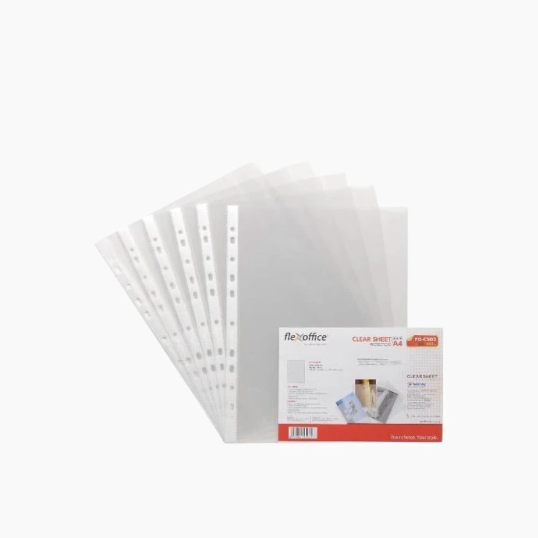Flexoffice Clear Sheet Protectors FO-CS02