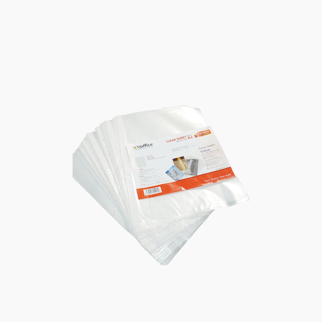Flexoffice Clear Sheet Protectors FO-CS02