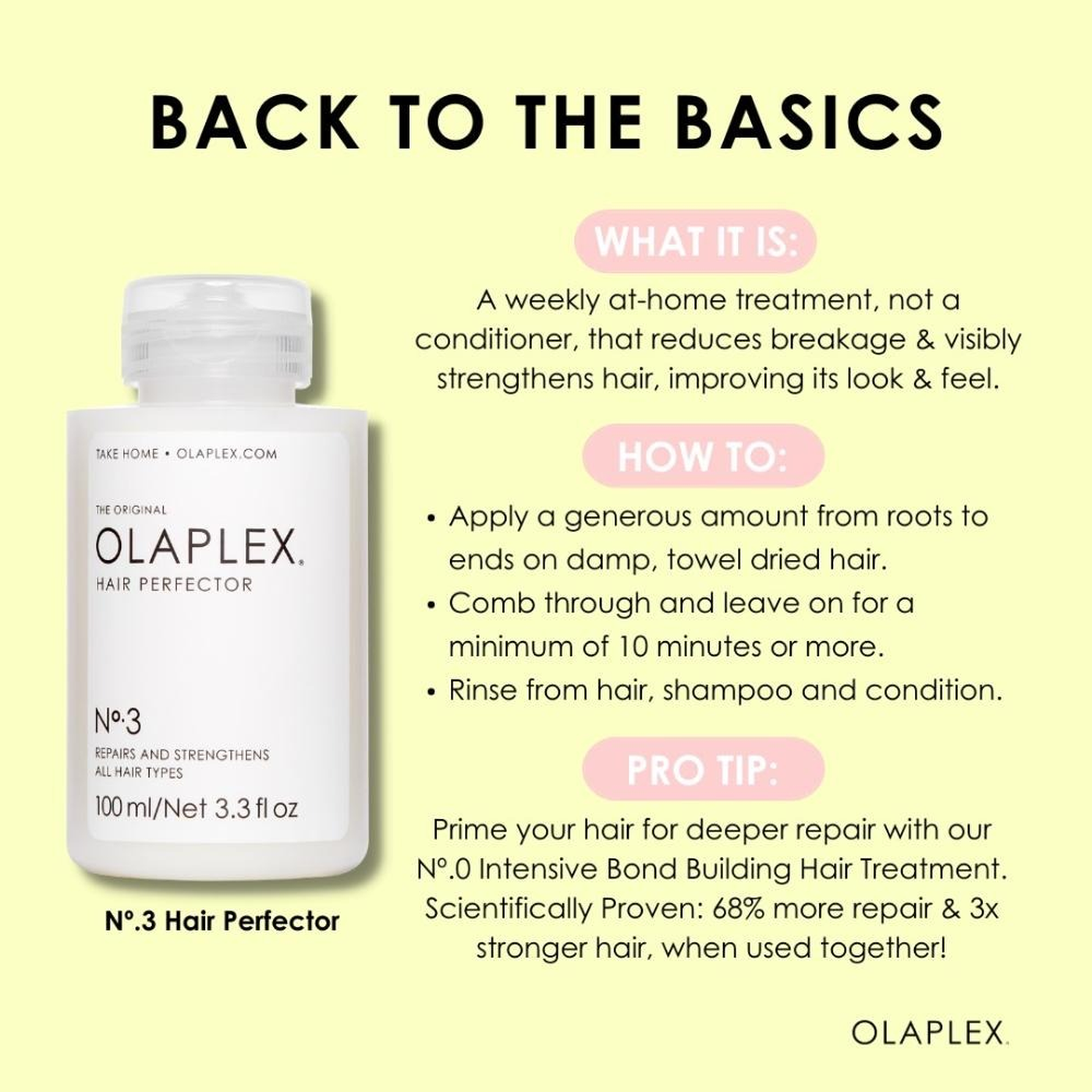 Olaplex Treatment Hair Perfector N:3 – 250 Ml Olaplex Treatment Hair Perfector N:3 – 250 Ml