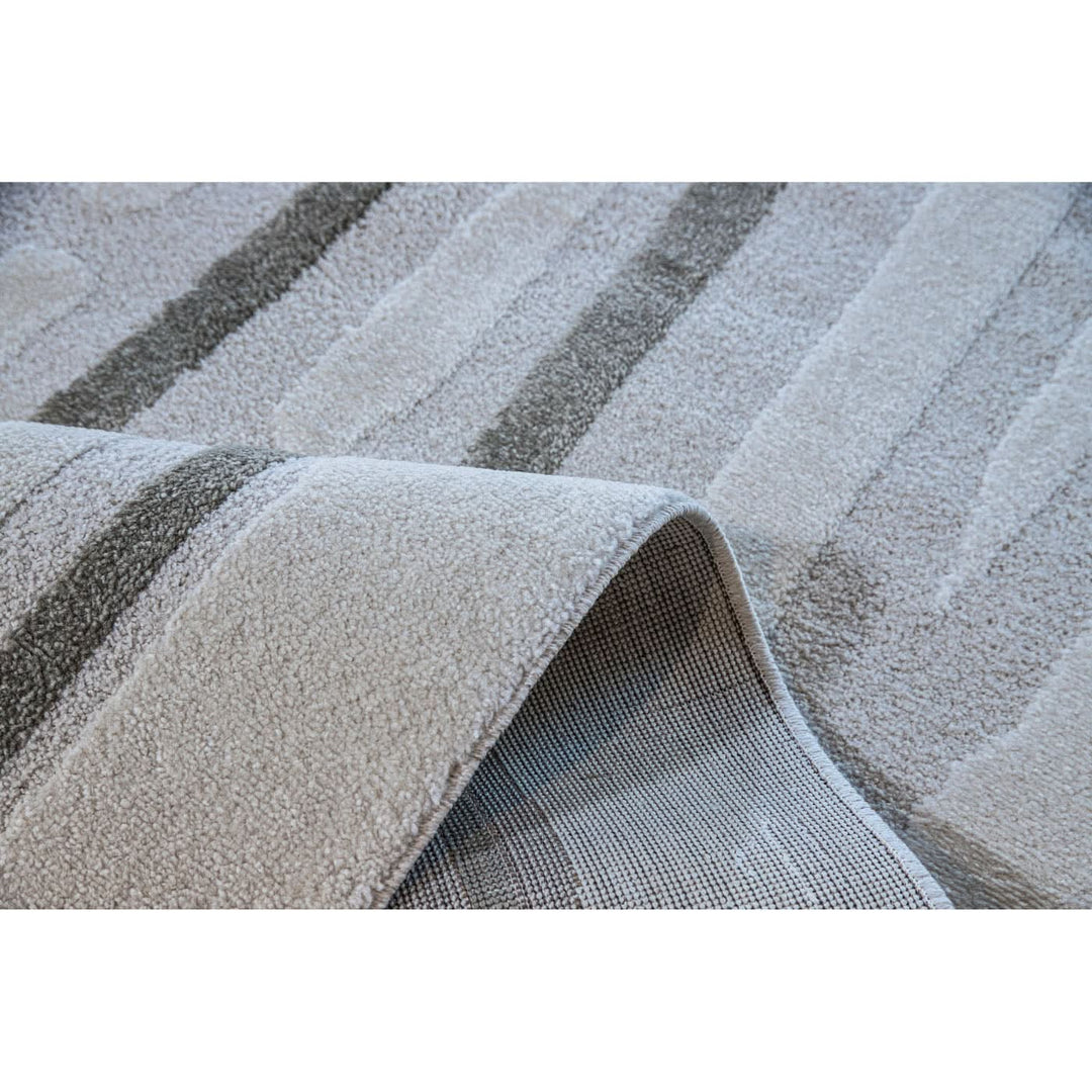 Spazio Home Monochrome Herringbone Rug