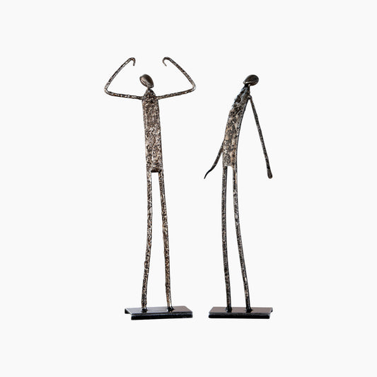 Deco Crush Emotion Figure Sculpture/2 Assorted