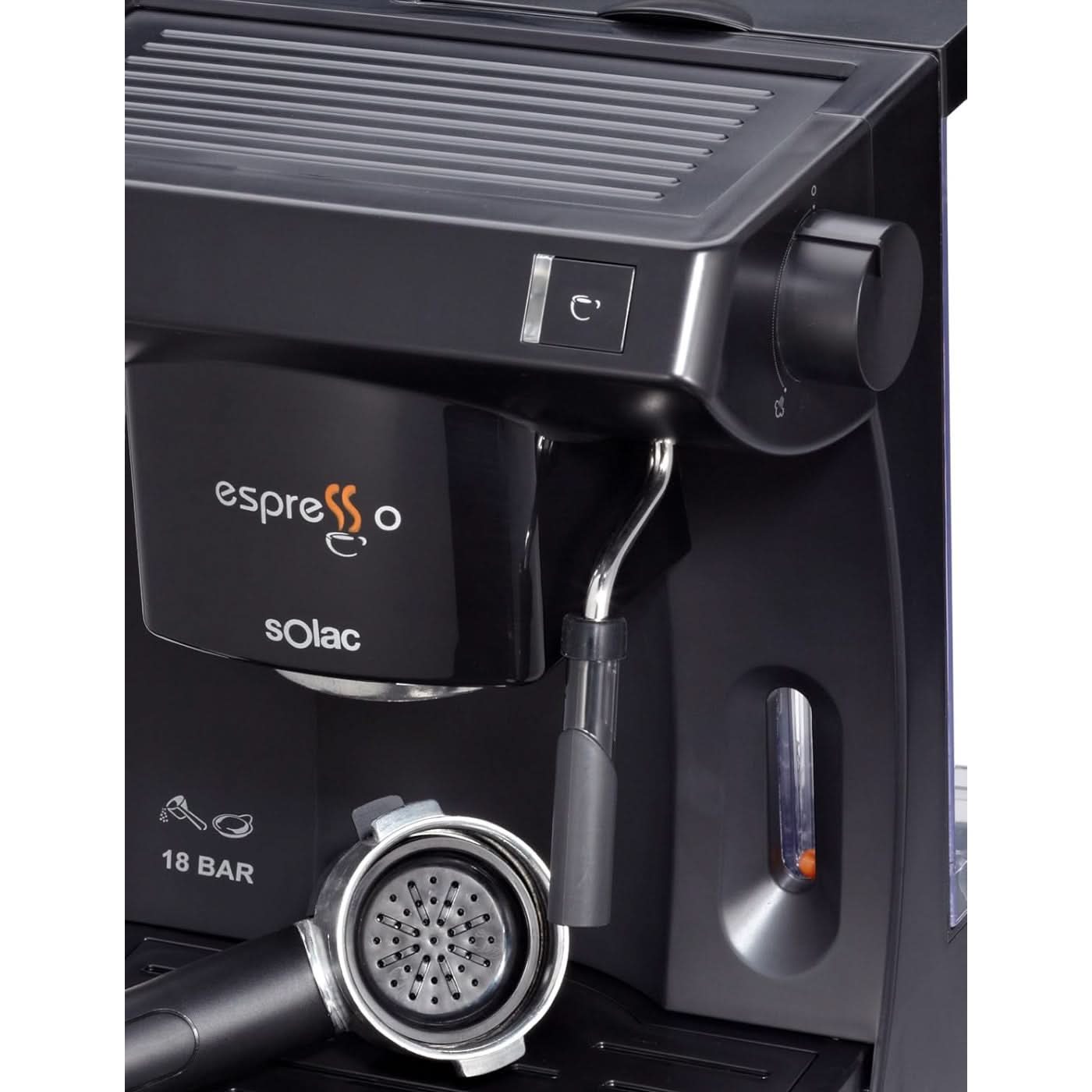 Solac Espresso Machine 2 Filter Steel Solac Espresso Machine 2 Filter Steel