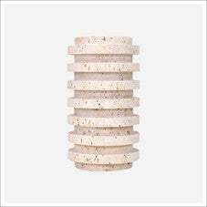 Navona Vase with stone-like appearance