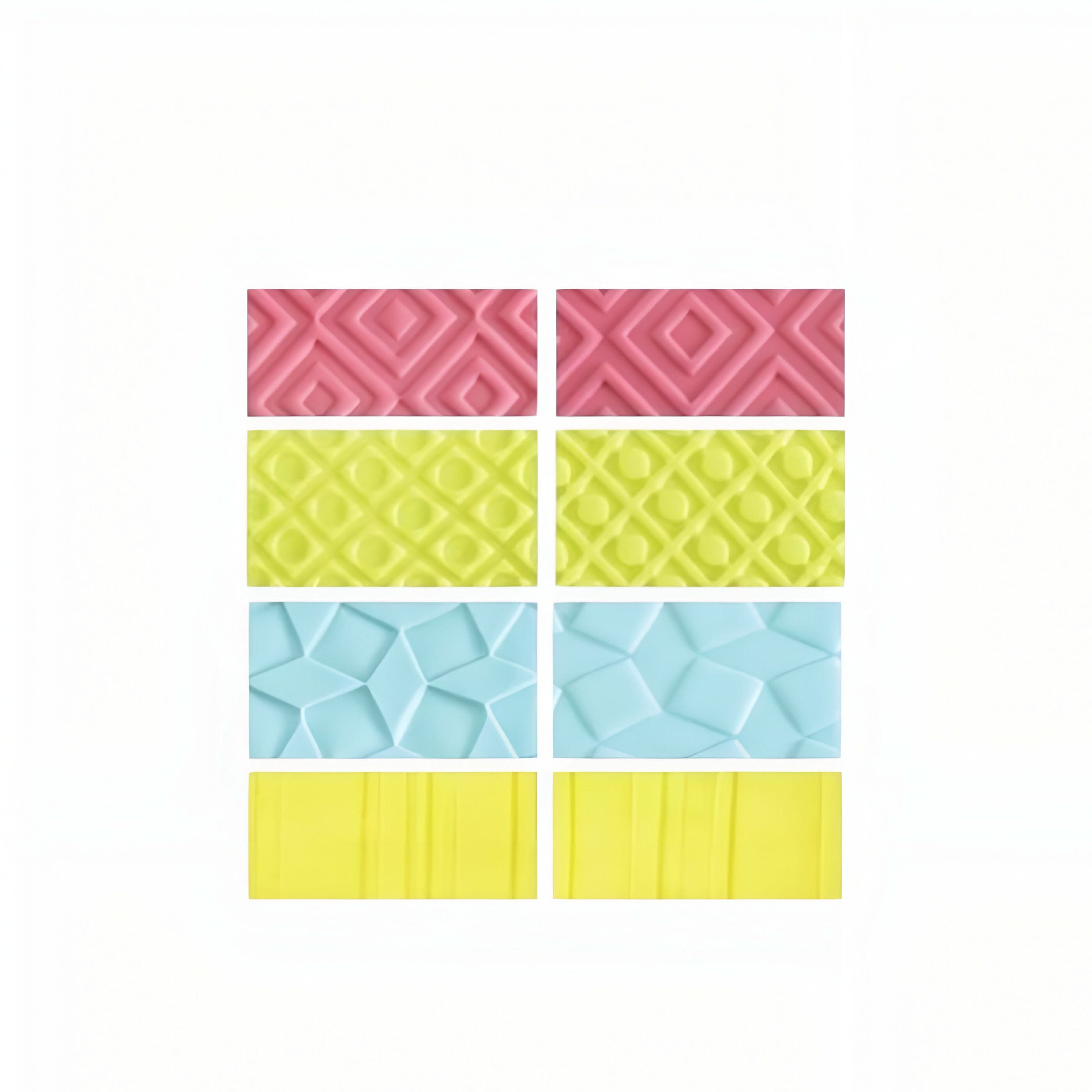 Decora Geometric Effect Embossing Mats Decora Geometric Effect Embossing Mats