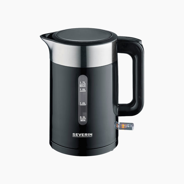 Retro Glass Kettle – 1.7 L, 2 400 W, Glass/Stainless