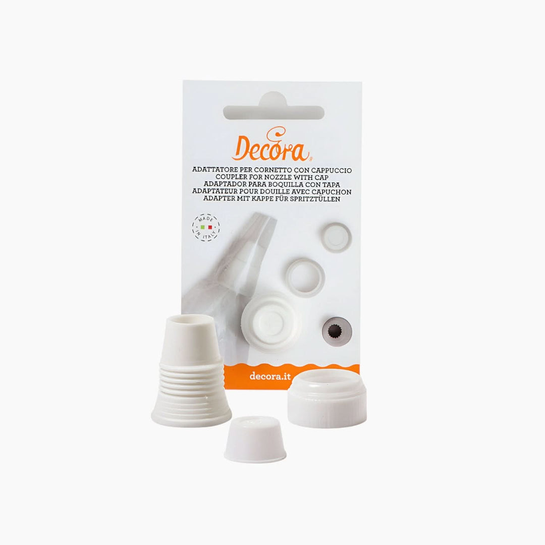 Decora Standard Coupler with Cap Decorating Tool